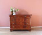Antieke houten ladekast. Vintage commode /dressoir / kast, Huis en Inrichting, Kasten | Ladekasten, Ophalen, O, O, 5 laden of meer