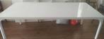 Superleuke houten witte eettafel, Ophalen, 200 cm of meer, 50 tot 100 cm, Zo goed als nieuw