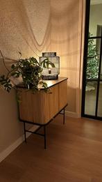 Karwe zwarte tafellamp, Huis en Inrichting, Ophalen of Verzenden, Zo goed als nieuw