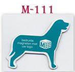 M111 Koelkastmagneet blauwe hond, Ophalen of Verzenden, Zo goed als nieuw