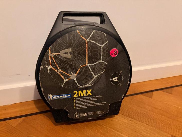 Sneeuwkettingen Michelin 2MX – Maat 8 – nooit gebruikt, Auto diversen, Sneeuwkettingen, Nieuw, Ophalen