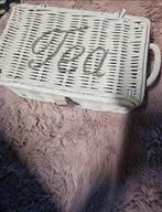 Witte Theemand riviera maison, Huis en Inrichting, Ophalen of Verzenden, Gebruikt