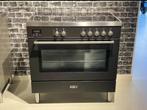 inductie fornuis 90 cm - Fratelli Milano Antraciet - SALE!, Ophalen, 60 cm of meer, Energieklasse A of zuiniger, Inductie