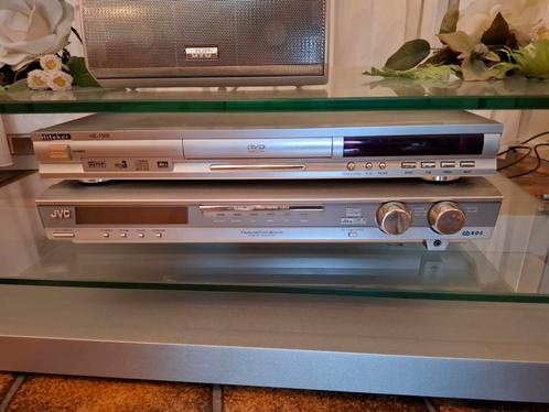 JVC tuner dvd met subwoofer surround speakers, Audio, Tv en Foto, Tuners, Zo goed als nieuw, Ophalen