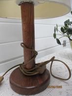strak eiken houten lampenpoot, Huis en Inrichting, Ophalen of Verzenden, Gebruikt, Hout, Minder dan 50 cm