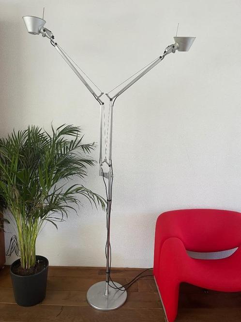 Artemide Tolomeo Terra doppio, Huis en Inrichting, Lampen | Vloerlampen, Gebruikt, 200 cm of meer, Metaal, Ophalen