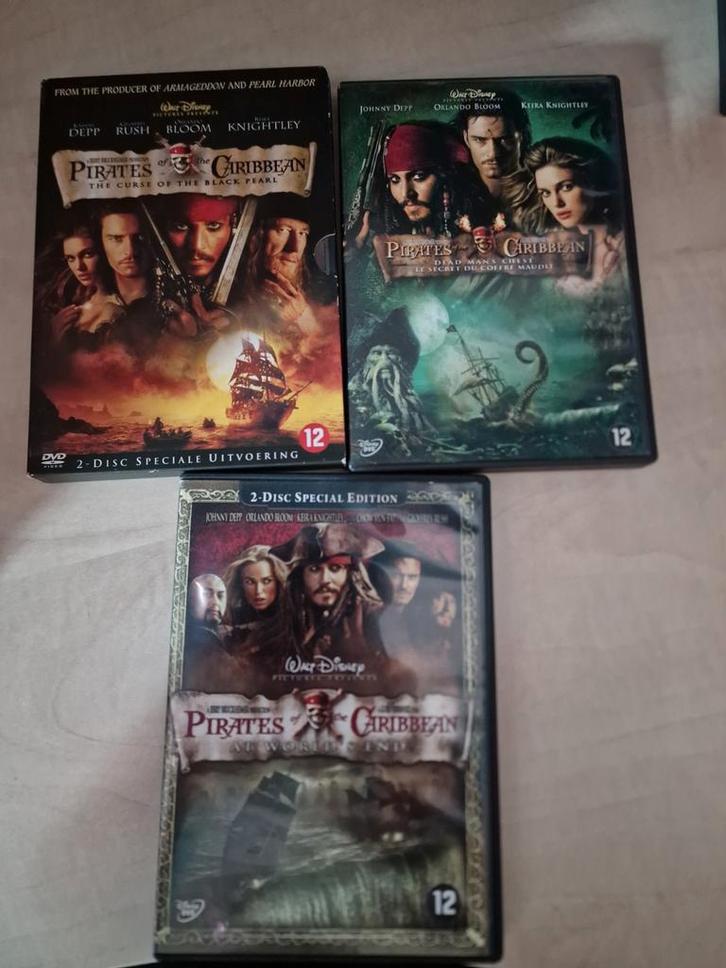 Pirates of the Caribbean DVD Boxset, Cd's en Dvd's, Dvd's | Tv en Series, Ophalen of Verzenden