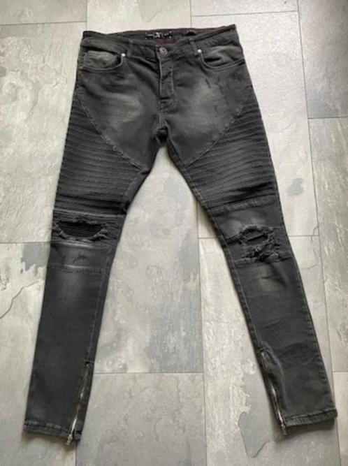 Grijze spijkerbroek van 2Y Studios, maat 34 (qwe), Kleding | Dames, Spijkerbroeken en Jeans, Zo goed als nieuw, W27 (confectie 34) of kleiner