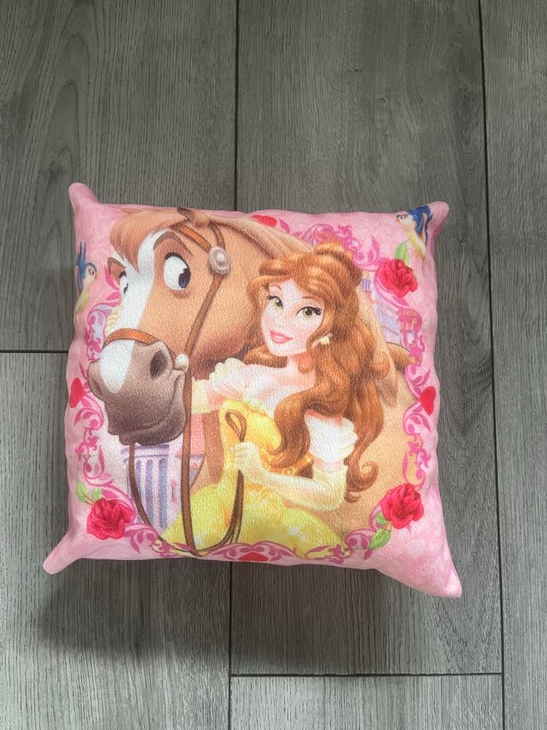 Leuk Disney Belle Kussen, Ophalen of Verzenden, Zo goed als nieuw, Kleed of Kussen