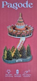 Pagode miniatuur met verlichting, Ophalen of Verzenden, Nieuw, Beeldje of Poppetje