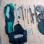 Hengels hengelsteunen werphengels, Watersport en Boten, Hengelsport | Witvissen, Ophalen, Zo goed als nieuw, Werphengel