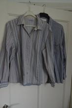 twee blouses maat 46, Ophalen, Zo goed als nieuw, Maat 46/48 (XL) of groter, Blauw