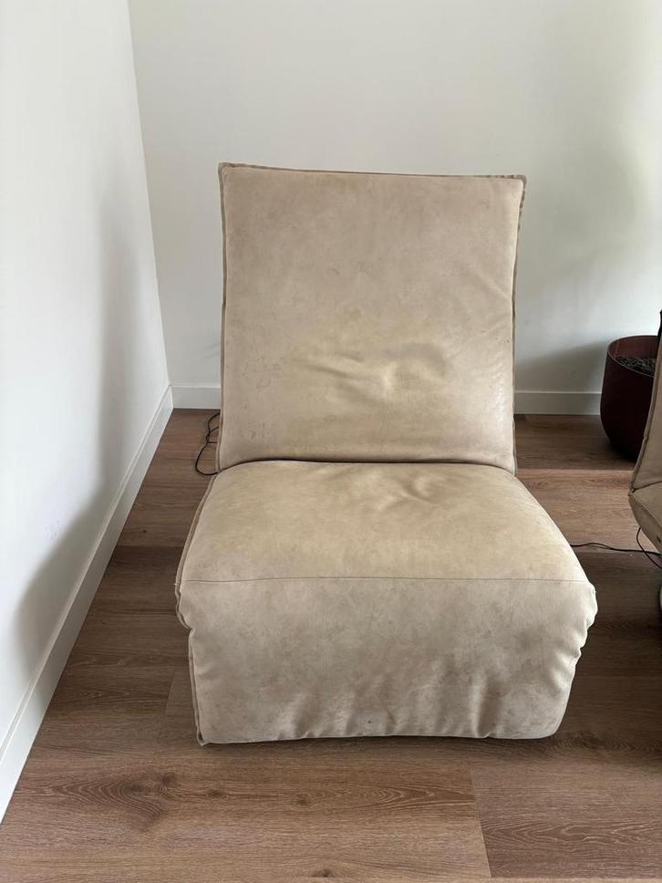 Relax fauteuil set van 2, Huis en Inrichting, Fauteuils, Zo goed als nieuw, 75 tot 100 cm, Ophalen