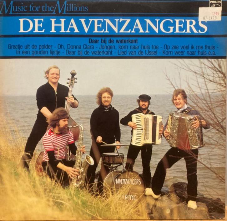 De Havenzangers – Daar Bij De Waterkant, Cd's en Dvd's, Vinyl | Nederlandstalig, Zo goed als nieuw, Levenslied of Smartlap, Overige formaten