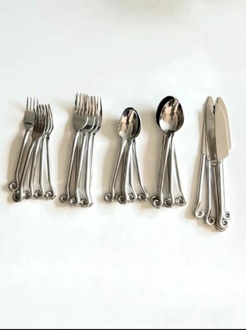 Vintage bestekset 20delig!, Huis en Inrichting, Keuken | Bestek, Nieuw, Bestekset, Rvs of Chroom, Ophalen of Verzenden