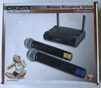 Draadloos microfoon systeem {9002}, Muziek en Instrumenten, Microfoons, Ophalen of Verzenden, Zo goed als nieuw, Draadloos