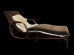 Schitterende vintage Bauhaus BoHo Manou urban Chaise longue, Ophalen, Gebruikt, Eenpersoons, Riet of Rotan