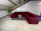GRATIS LEVERING Velvet U-bank 350x275x165 GEREINIGD, 300 cm of meer, Ophalen of Verzenden, Zo goed als nieuw, 150 cm of meer