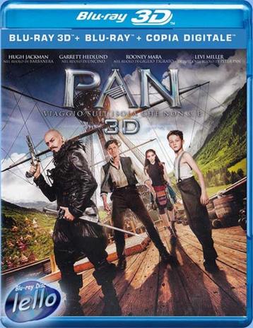 Blu-ray 3D: Pan (2015 Hugh Jackman, Levi Miller) IT niet NLO beschikbaar voor biedingen