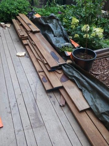5 m2 Afrikaans thermisch gemodificeerd Limba / Fraké hout beschikbaar voor biedingen