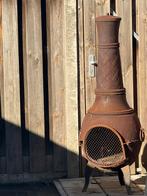 Giet ijzere pot kachel, Huis en Inrichting, Kachels, Ophalen of Verzenden, Zo goed als nieuw, Hout, Houtkachel