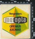 Sticker: Meopta - Vergroters (2), Ophalen of Verzenden