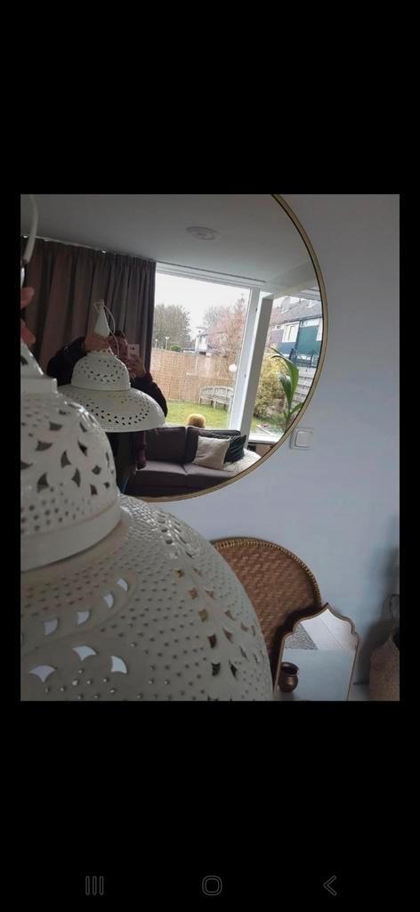 Oosterse Plafondlamp Marrakech Stijl, Huis en Inrichting, Lampen | Hanglampen, Zo goed als nieuw, Minder dan 50 cm, Metaal, Ophalen of Verzenden