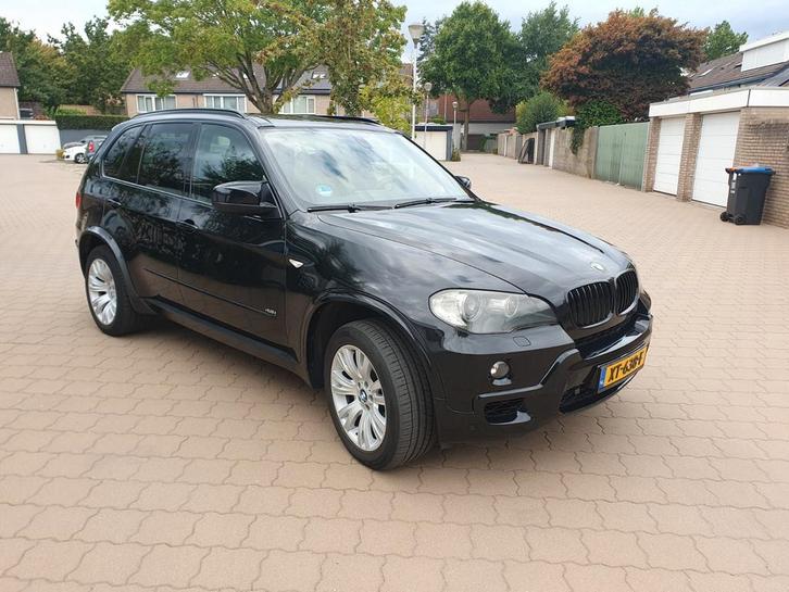 BMW X5 4.8 I AUT 2007 Zwart M-pakket, Auto's, BMW, Particulier, X5, 4x4, ABS, Achteruitrijcamera, Airbags, Airconditioning, Alarm