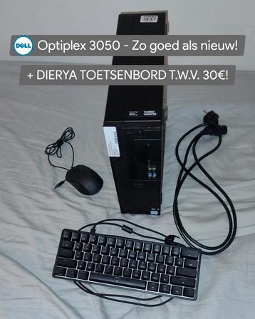 DELL Optiplex 3050 + Toetsenbord & Muis beschikbaar voor biedingen