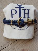 Paul Hewitt armband blauw anker maritiem, Ophalen of Verzenden, Zo goed als nieuw, Blauw