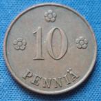 Finland 10 pennia 1922 Km 24, Verzenden, Overige landen, Losse munt