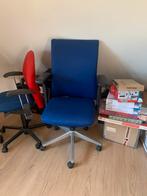 Haworth Comforto 55 Bureaustoel - Blauw, Gebruikt, Blauw, Ophalen of Verzenden, Bureaustoel