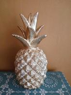 Goudkleurige decoratieve ananas ( 32 cm ), Ophalen of Verzenden
