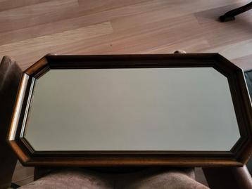 Spiegel met houten omlijsting 40x80 beschikbaar voor biedingen