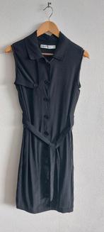 Zijden zwarte jurk maat s van Joline Jolink, Kleding | Dames, Joline Jolink, Knielengte, Ophalen of Verzenden, Zo goed als nieuw