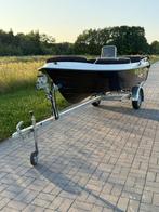 Sea-Finder 435 (6p) ’23, vaarklaar, + trailer, + 9.8pk zgan, Watersport en Boten, Vis- en Consoleboten, Ophalen, Tot 10 pk, Zo goed als nieuw