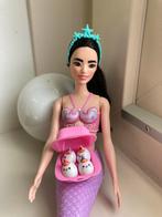 Barbie zeemeermin met Zuru Kawaii mini, Ophalen of Verzenden, Zo goed als nieuw, Barbie