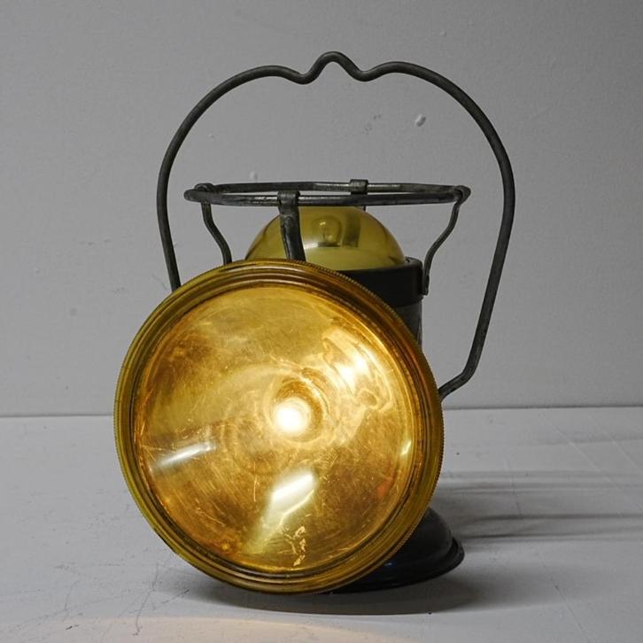 Delta Powerlite lantaarn uit de jaren 60., Verzamelen, Spoorwegen en Tramwegen, Gebruikt, Trein, Overige typen, Ophalen of Verzenden