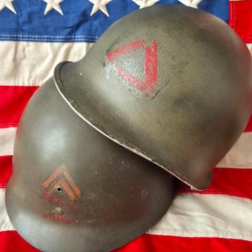 ORIGINELE US WO2 FIXED BALE M1 *A-SQUADRON AMOURED DIVISION* beschikbaar voor biedingen