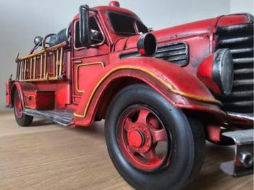Brandweerwagen 🚒 - rood - vintage beschikbaar voor biedingen