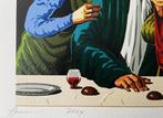 DEATH NYC (1979) - Het laatste avondmaal, Antiek en Kunst, Kunst | Litho's en Zeefdrukken, Verzenden