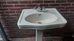 wastafel met zuil, Ophalen, Gebruikt, Wastafel