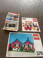 Lego Instructieboekjes Set 376, 217, 688, Kinderen en Baby's, Speelgoed | Duplo en Lego, Ophalen of Verzenden, Gebruikt, Losse stenen
