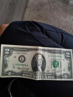 ZELDZAAM  2 dollar briefje, Los biljet, Ophalen of Verzenden, Noord-Amerika