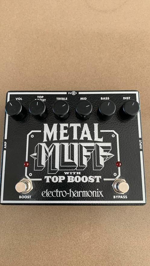 Electro Harmonics Metal Muff, Muziek en Instrumenten, Effecten, Zo goed als nieuw, Distortion, Overdrive of Fuzz, Ophalen of Verzenden