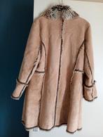 Suedine dames winter jas, Kleding | Dames, Jassen | Winter, Overige kleuren, Maat 42/44 (L), Gedragen, Ophalen