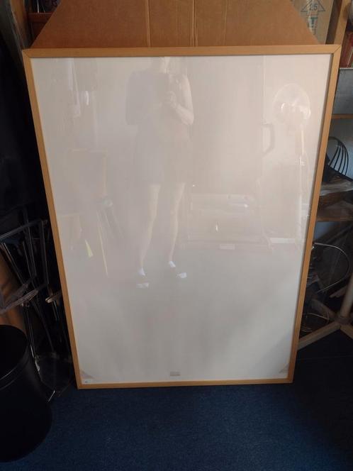 A0 houten lijst met plexiglas. Nog 2 stuks., Huis en Inrichting, Woonaccessoires | Lijsten, Zo goed als nieuw, 75 cm of meer, 75 tot 100 cm