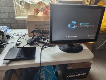 Ps2 super slim met controller, memory card en 6 games beschikbaar voor biedingen