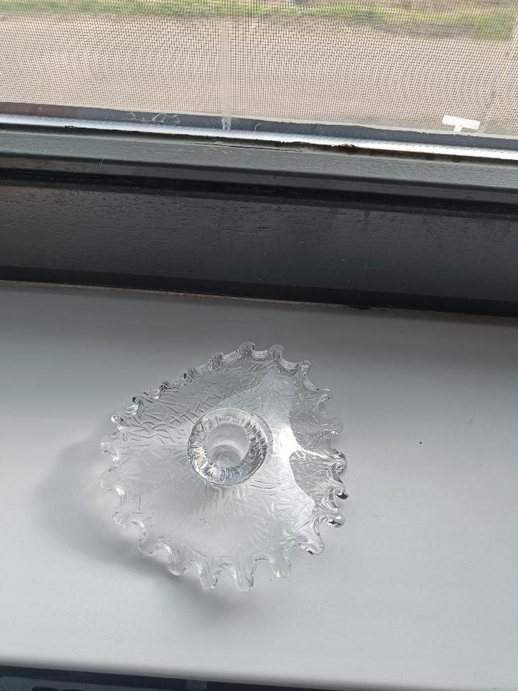 Pukeberg splash kandelaar verfspat scandinavisch, Huis en Inrichting, Woonaccessoires | Kandelaars en Kaarsen, Zo goed als nieuw