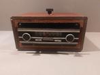 Vintage Blaupunkt autoradio met Metz 986 ombouw, Ophalen of Verzenden